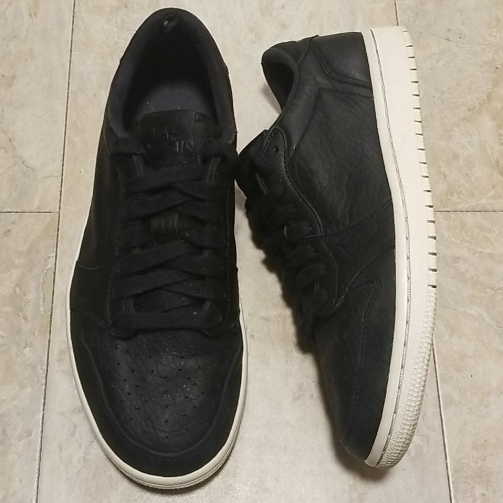 Air Jordan 1 Retro Low NS Black Sail Sneakers